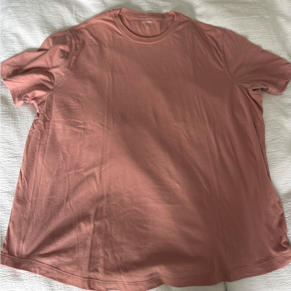Men's Pink T-Shirt - Old Navy